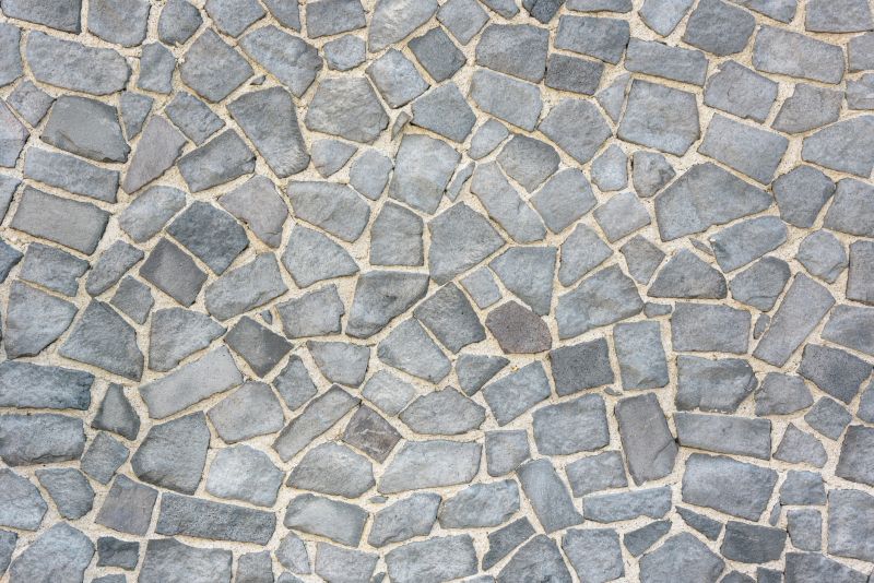Natural stone tile work